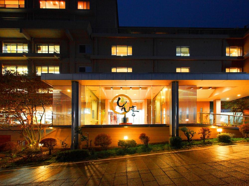 อิกะโฮะ ออนเซน ชิงกิ Hotel Shibukawa ภายนอก รูปภาพ